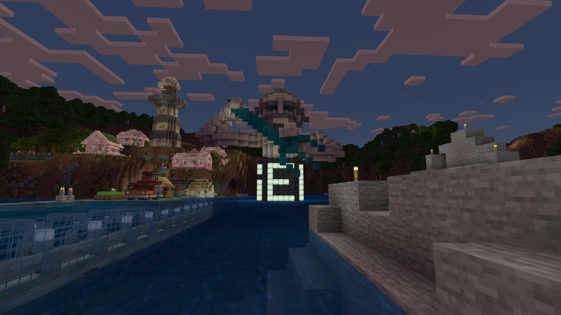 Compass Statue 1